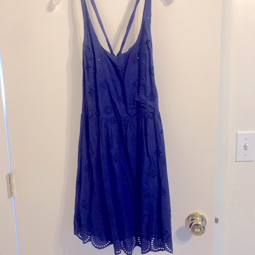 Beautiful blue summer dress